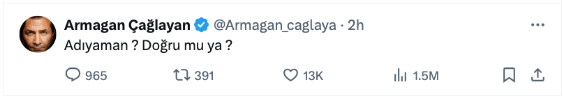 armagan caglayan dan adiyaman daki secim sonuclari icin yorum